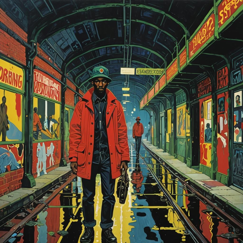 Colourful Urban Art Inspired by Underground Masters