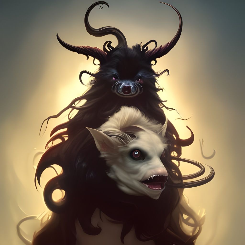 Eldritch Horror: Demonic Skunk Lord Portrait