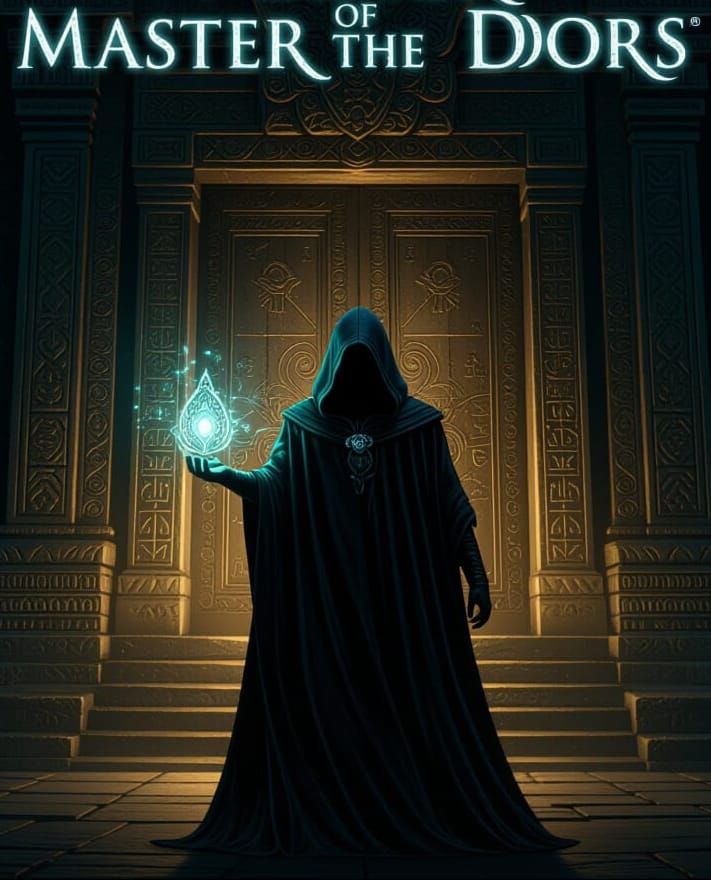 Master of the Doors: Fantasy Video Game Cover