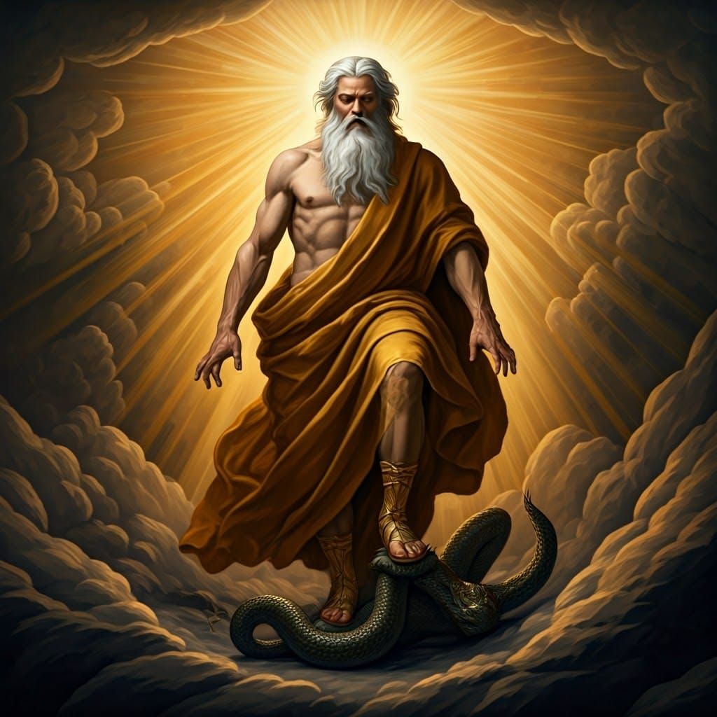 God Triumphs Over Satan with Divine Authority