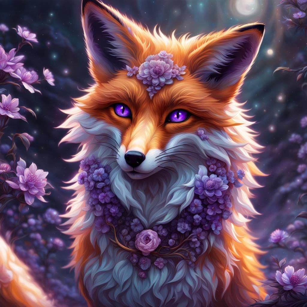 flower fox queen
