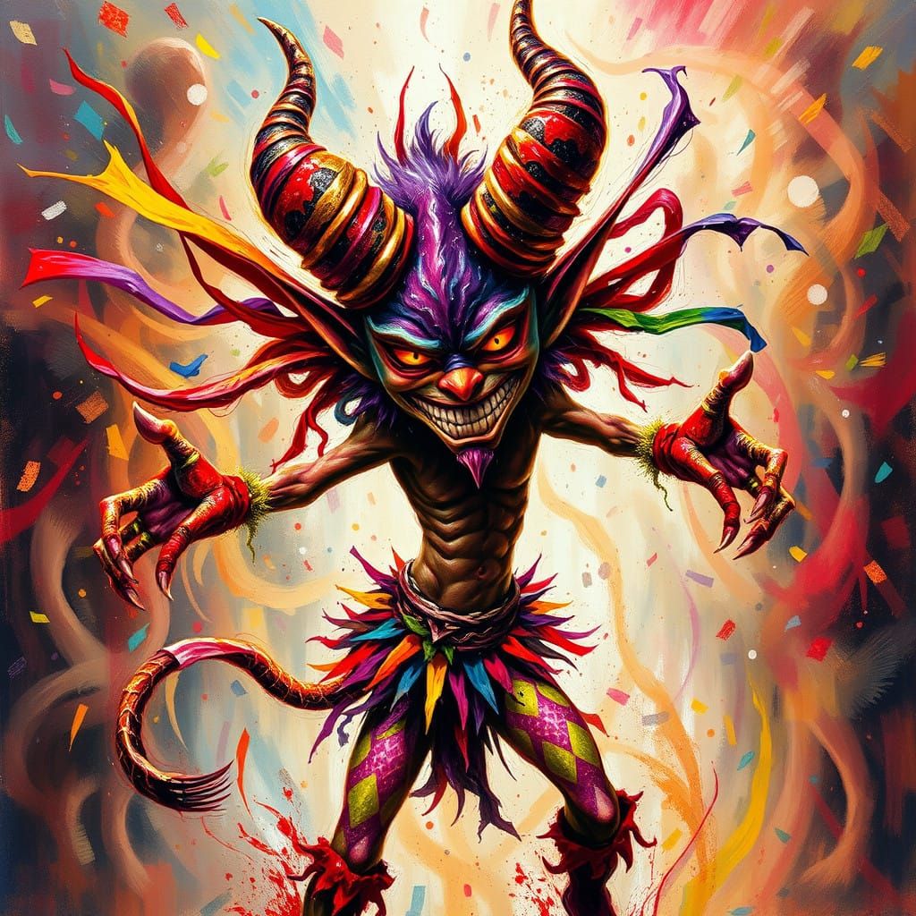 Mischief Maker in Carnival Spectacle