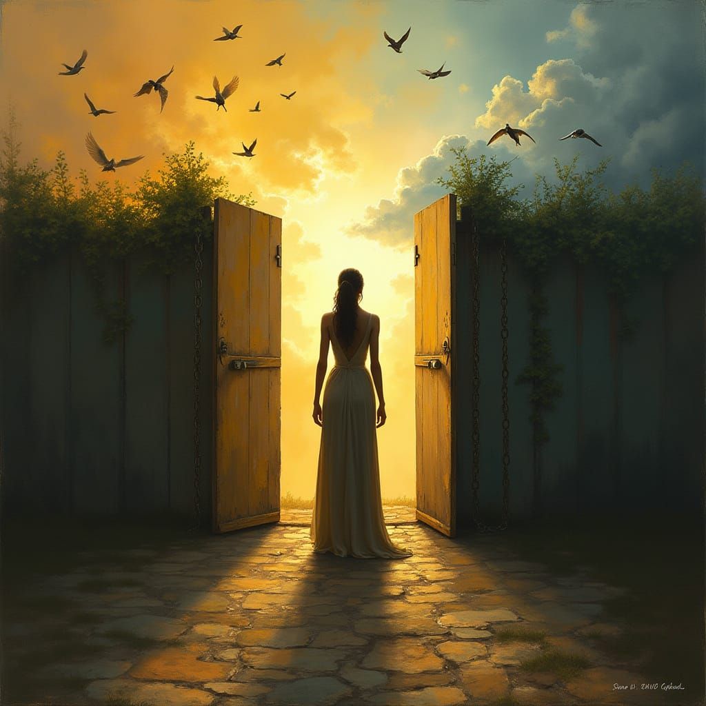 A Woman's Inner Turmoil: Torn Between Freedom and Societal E...