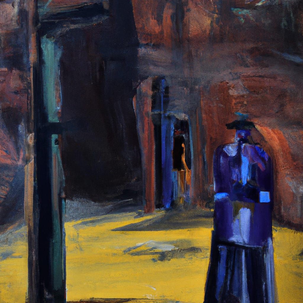 Muddy Child Amidst Rats in Sewer Tunnels