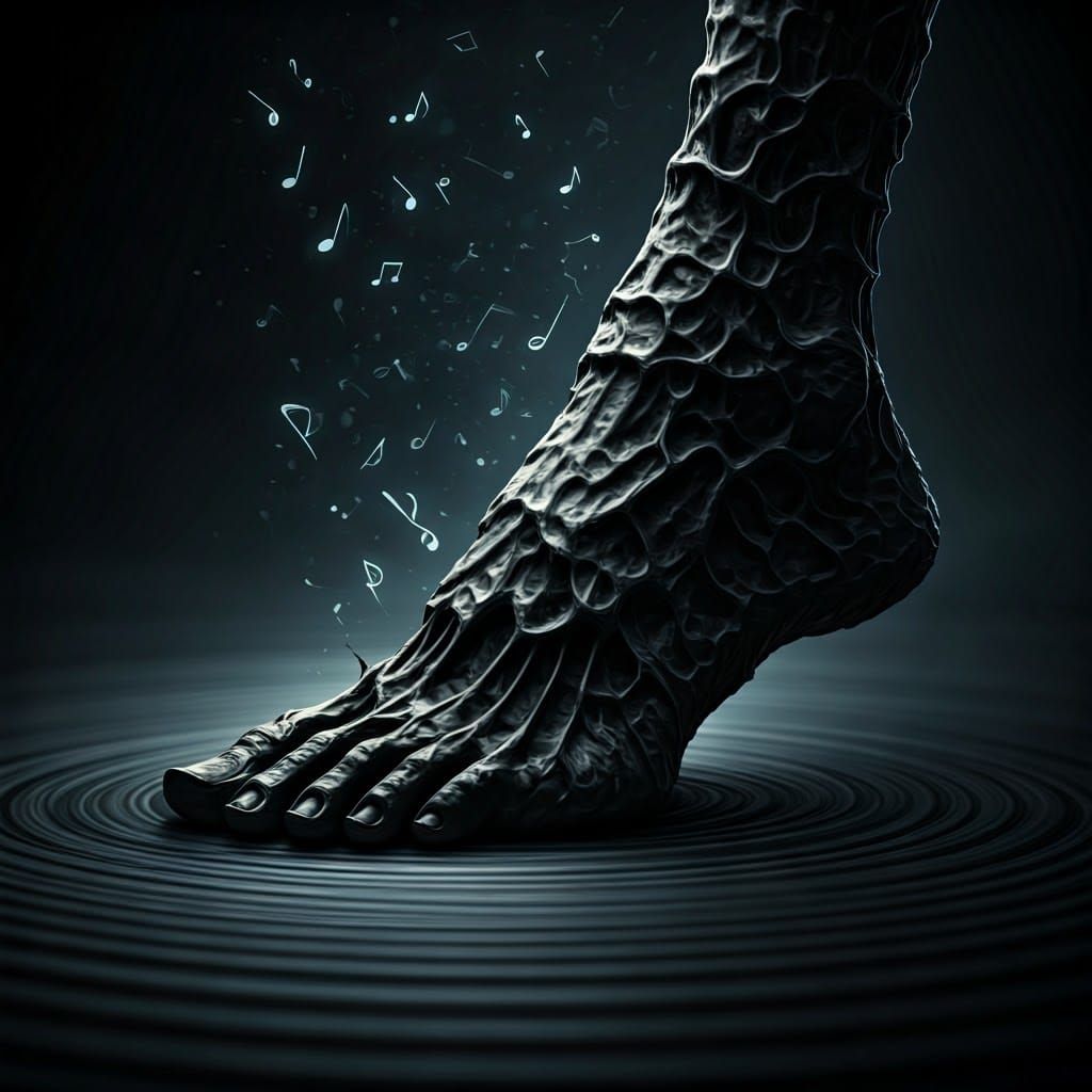 Ethereal Shadow Faerie Ascends from Dark Violin