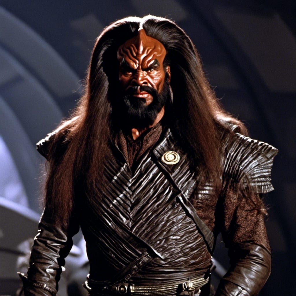 Beautiful Young Klingon Warrior Woman