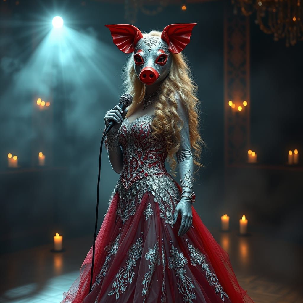 Goth Ballerina Unveils Her Mystique on a Haunting Dance Floo...