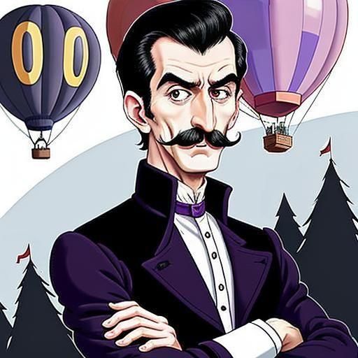 Dastardly Villain's Nefarious Scheme in Wacky Races Cartoon