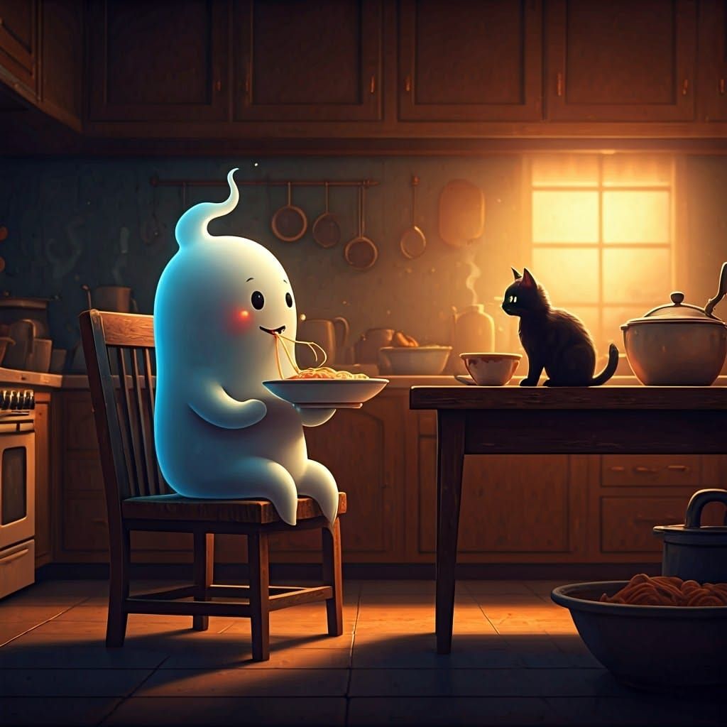 spaghetti ghost