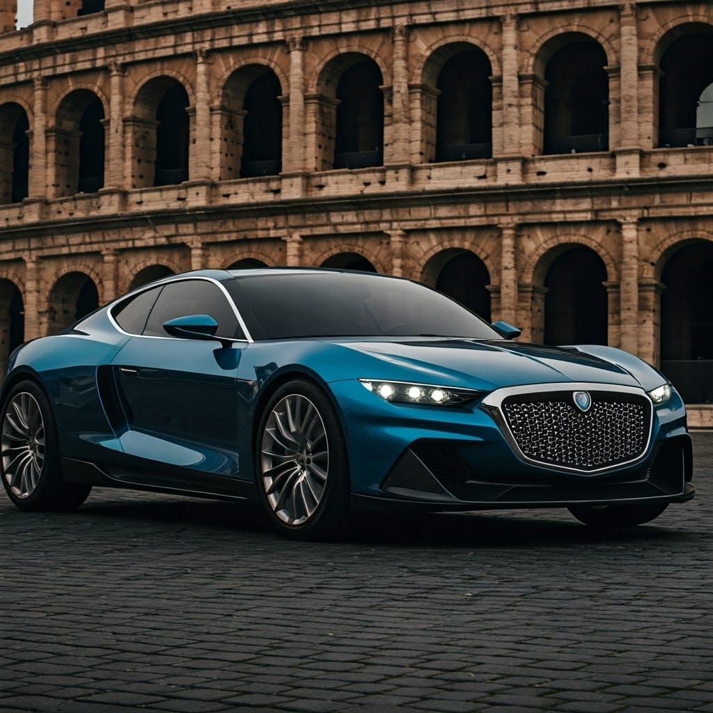 Lancia Kappa Coupé Concept Cruises Through Ancient Rome