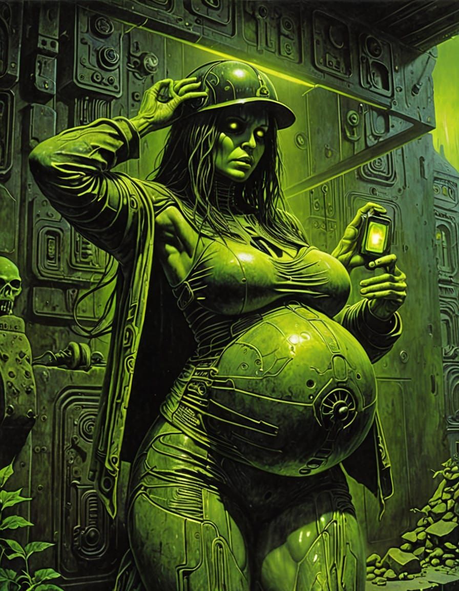 Serene Pregnancy in a Toxic Nightmare