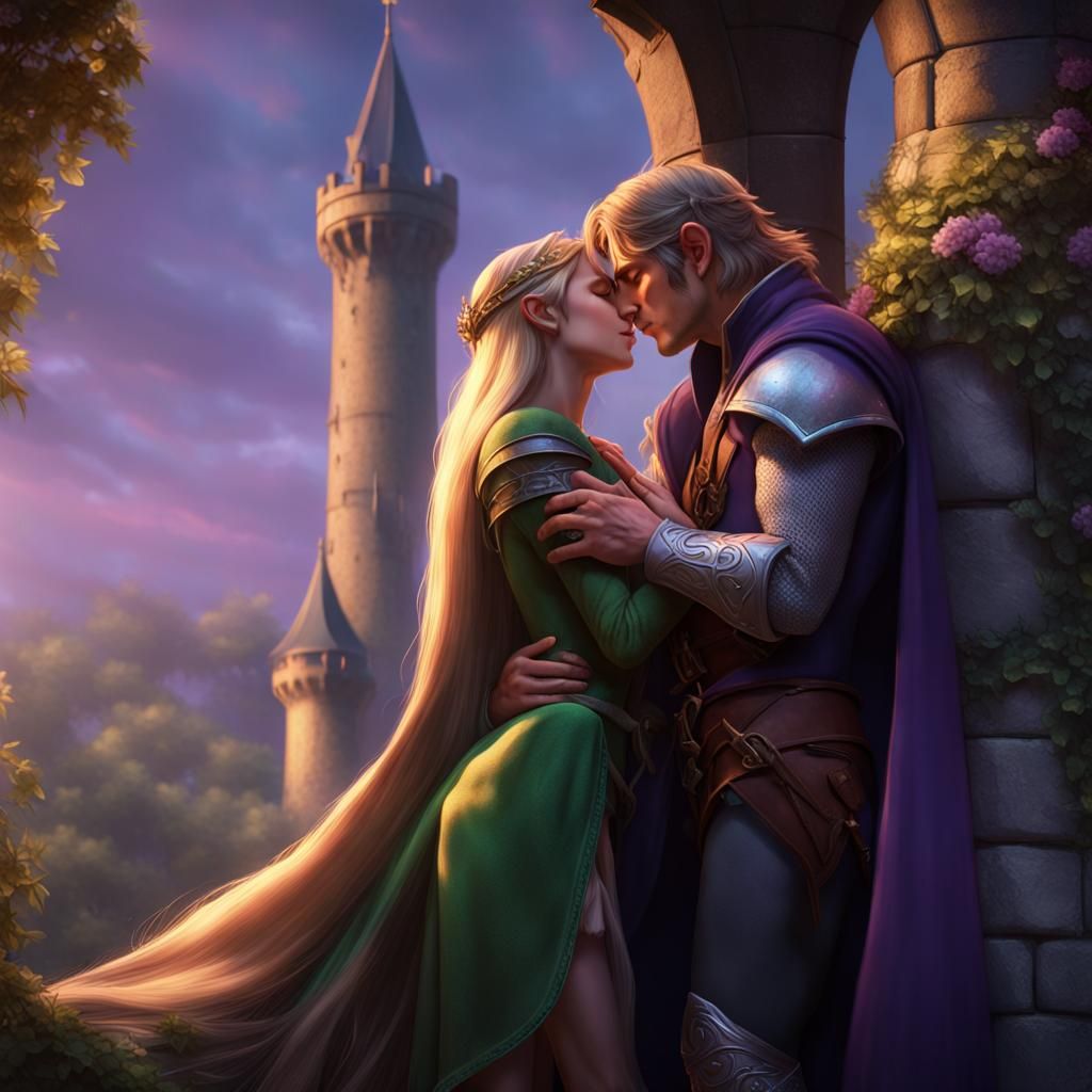 Elf Prince Rescues Man: Dark Fantasy Romance