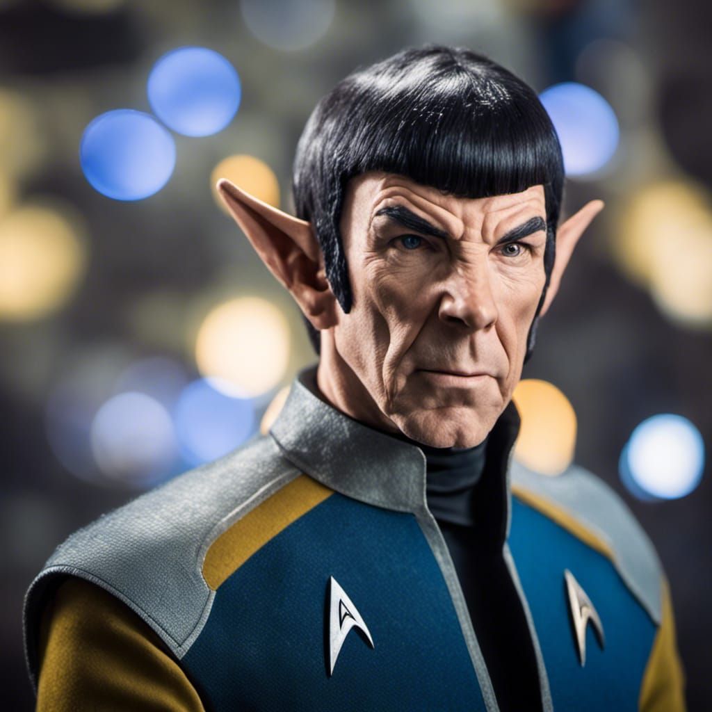 Star Trek: High-Definition Spock Portrait