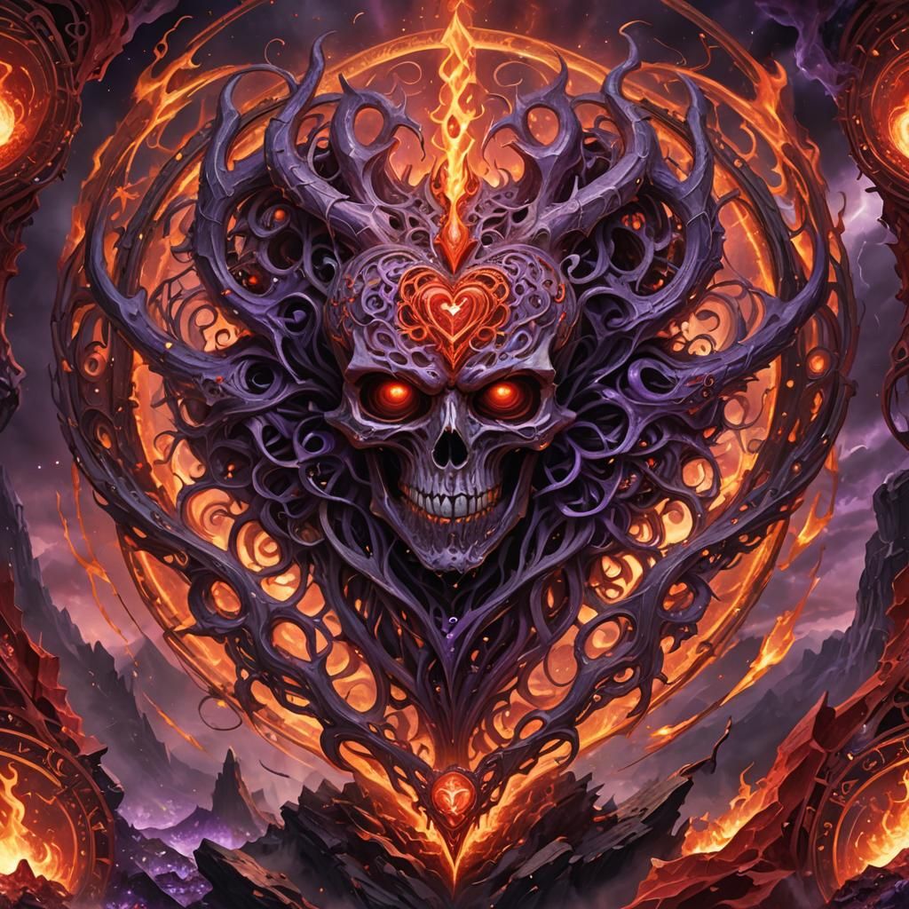 Mysterious Fyre Heart Death God Emerges