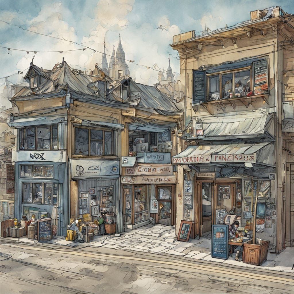 Abstract Image Generated From Simple Prompt