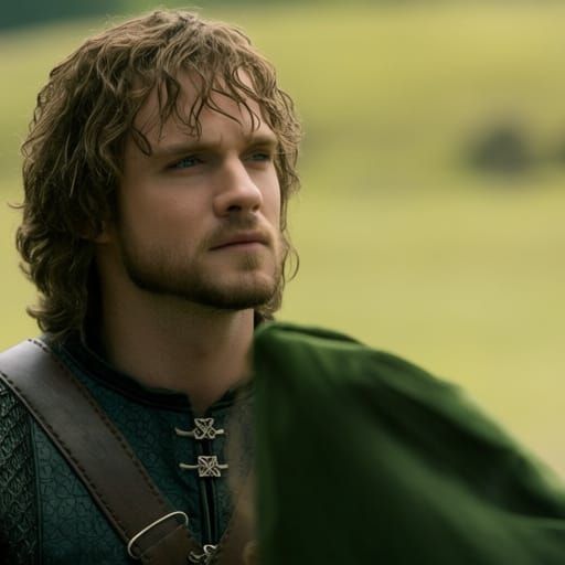 King Arthur Calms Sir Gwaine with a Firm Voice