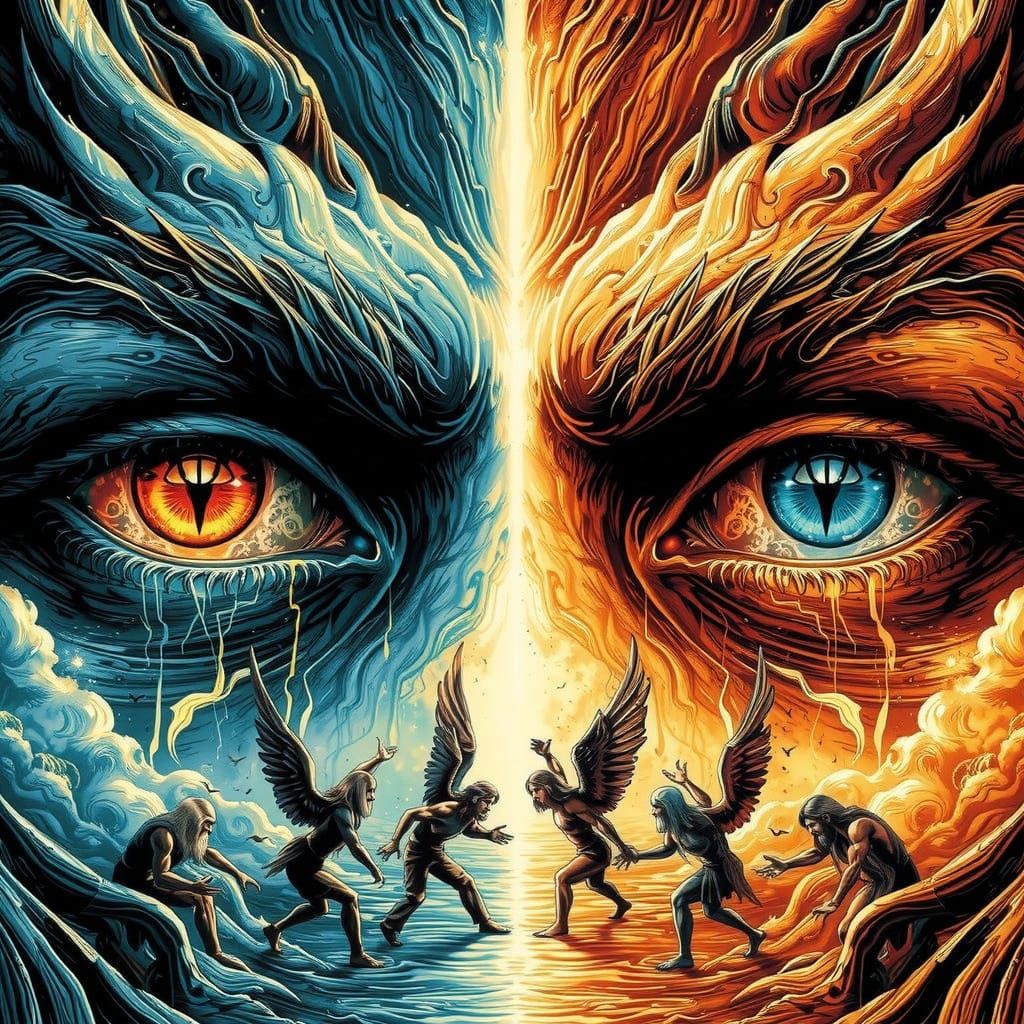 Angel or Beast: A Dichotomy of Good and Evil