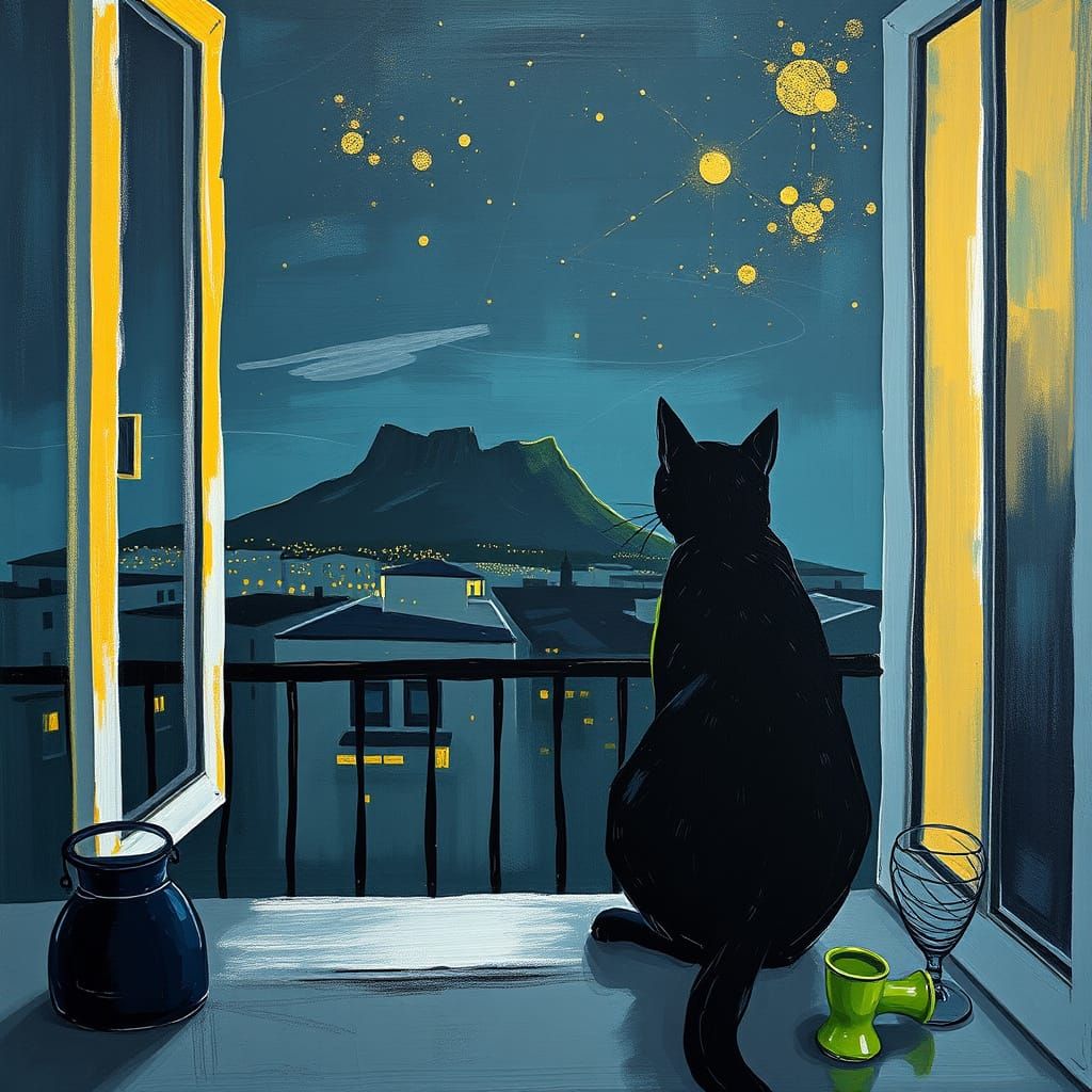A cat’s vision