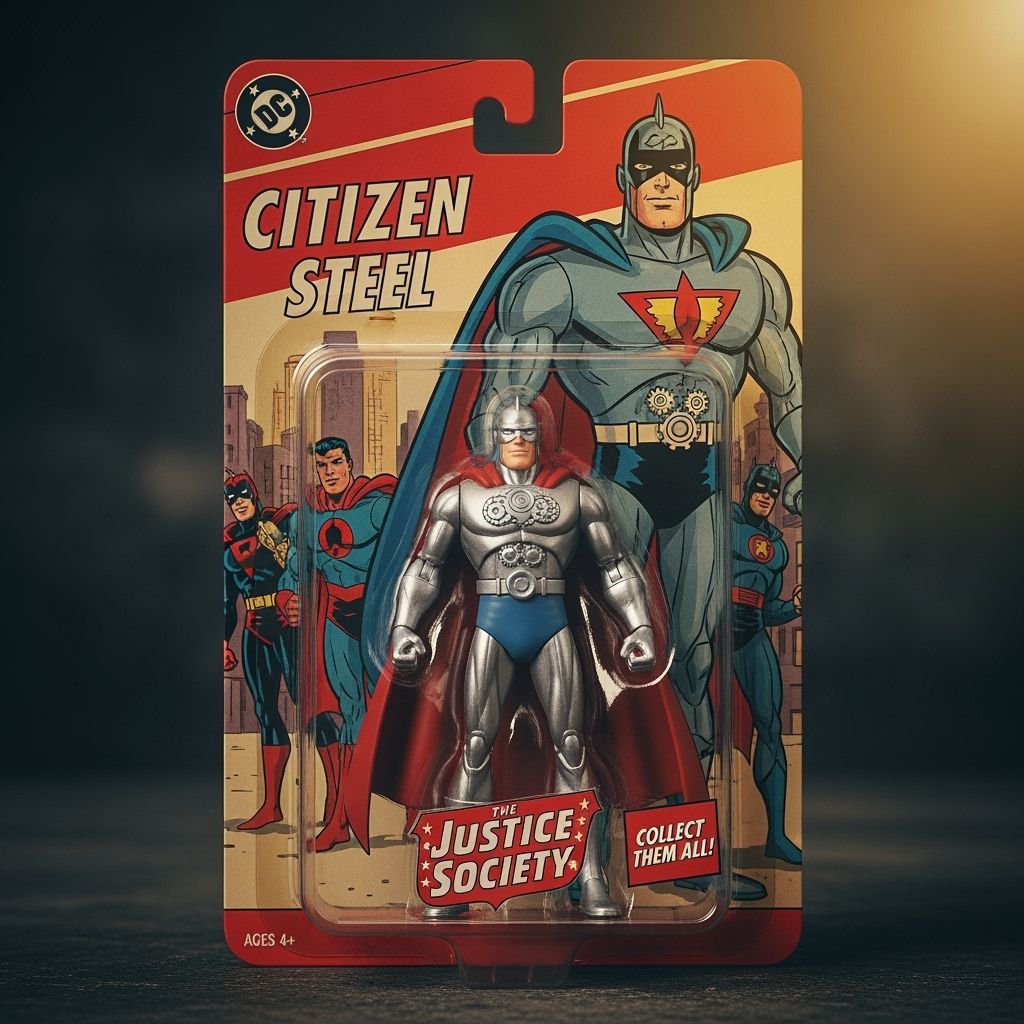 Max Fleischer’s version of The Justice Society’s Citizen Ste...