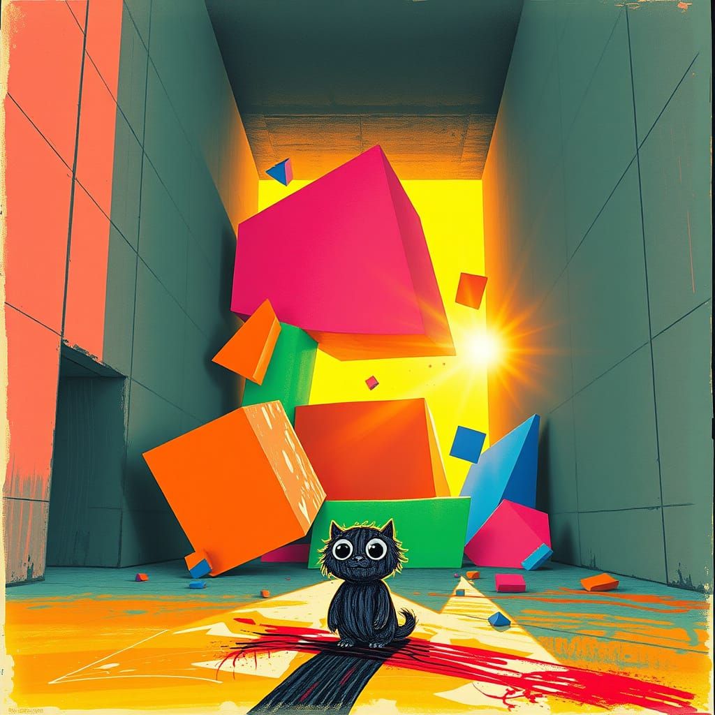 Geometric Chaos Reforming in Void