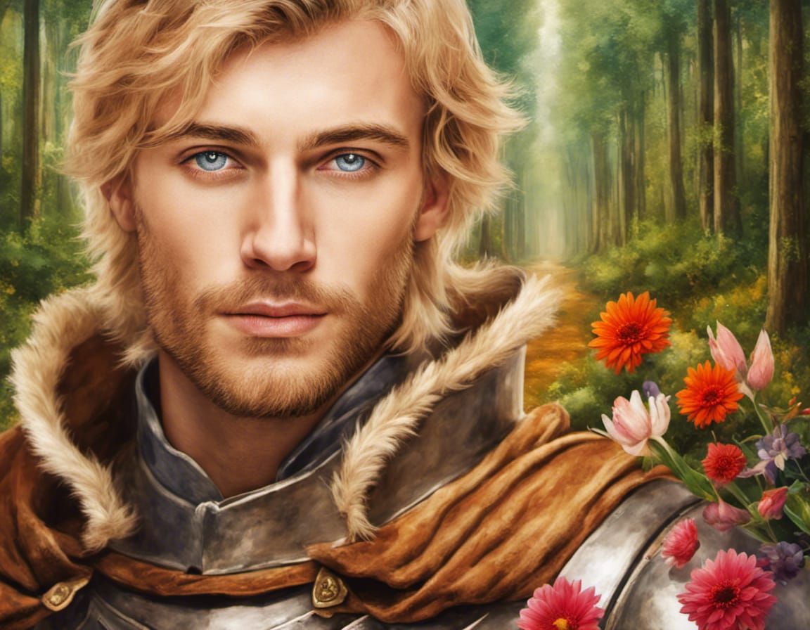 Portrait of outstanding 13th century knight