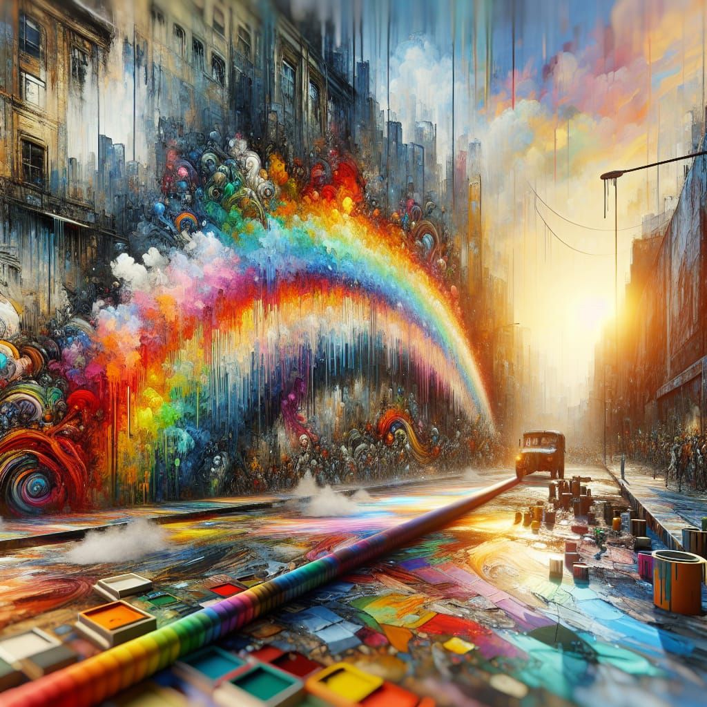 Graffiti Rainbow