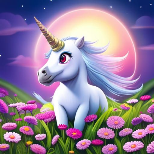 Cute Little Baby Unicorn