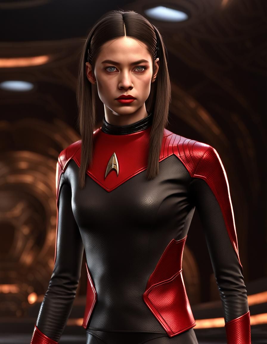 Mirror Universe Comms Officer Sarah