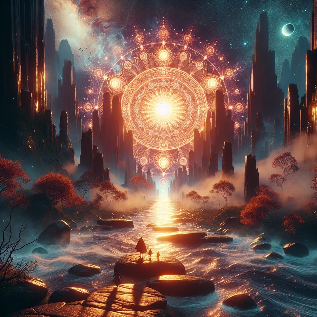 Radiant Path to Divine Glory: Fantasy Concept Art