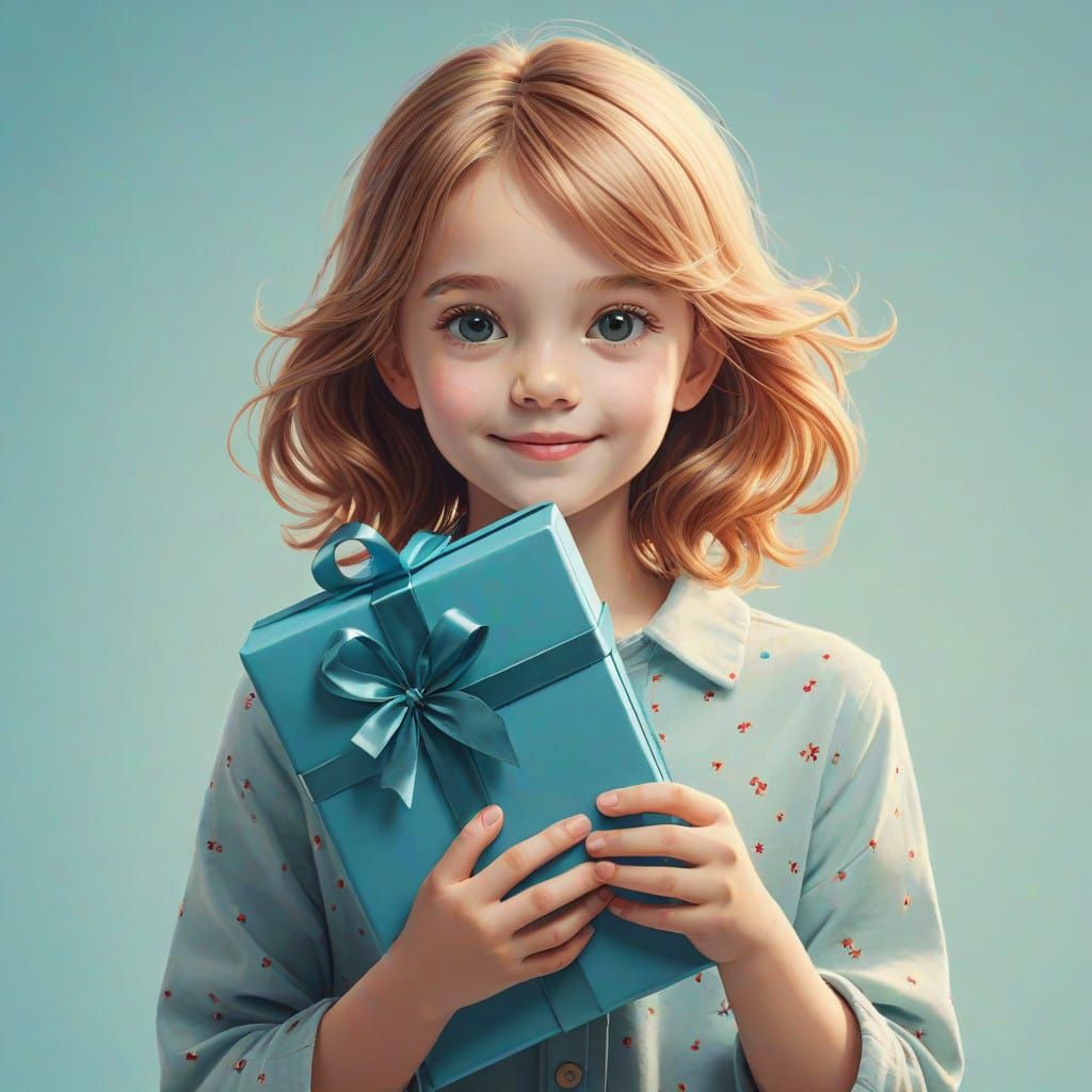 Mystical Giftbringer in Winter Wonderland