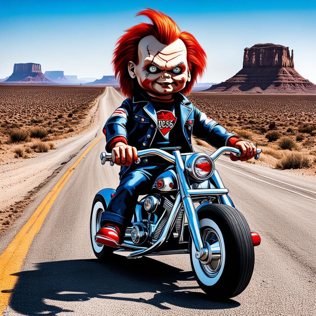 Chucky Rides Route 66