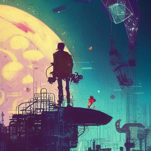 Rats Live on No Evil Star: Detailed Matte Photo