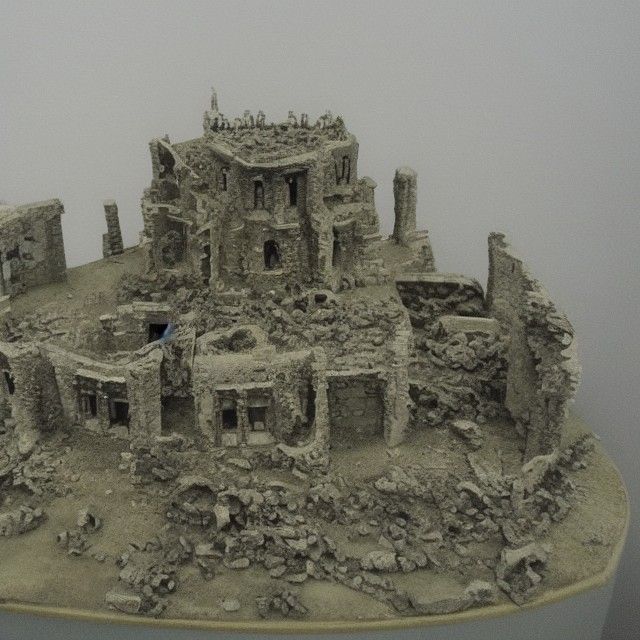 Eerie Dead Citadel Landscape
