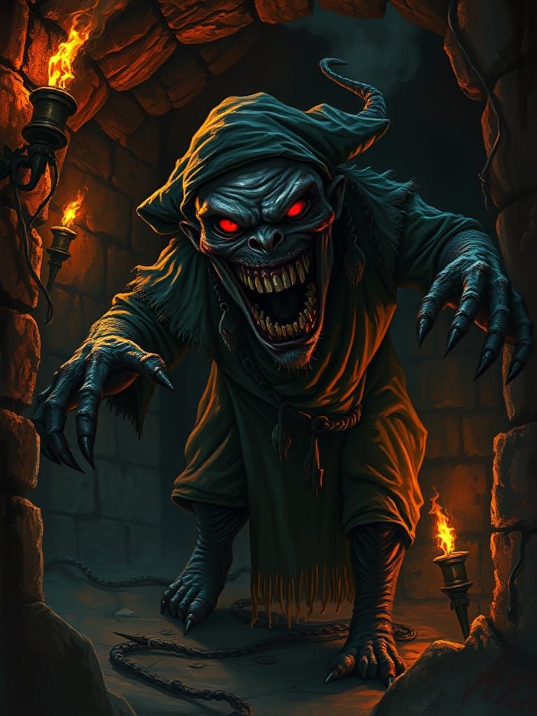 The medieval monster