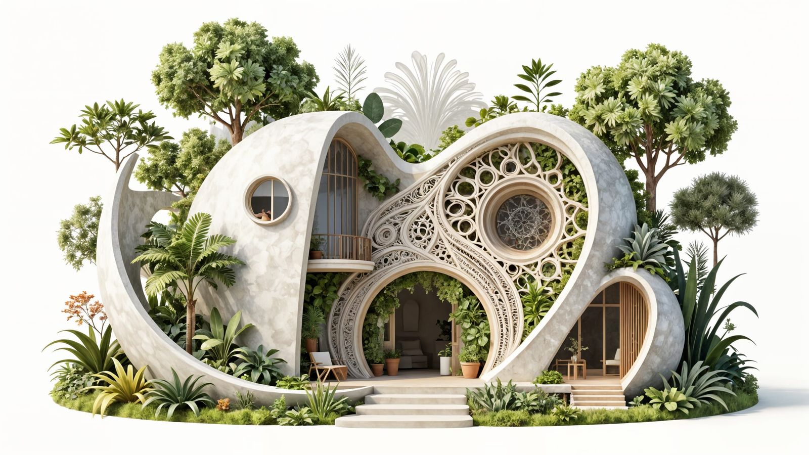 Secret geometry, biotecture and Biophilic Geometry in modern architecture.