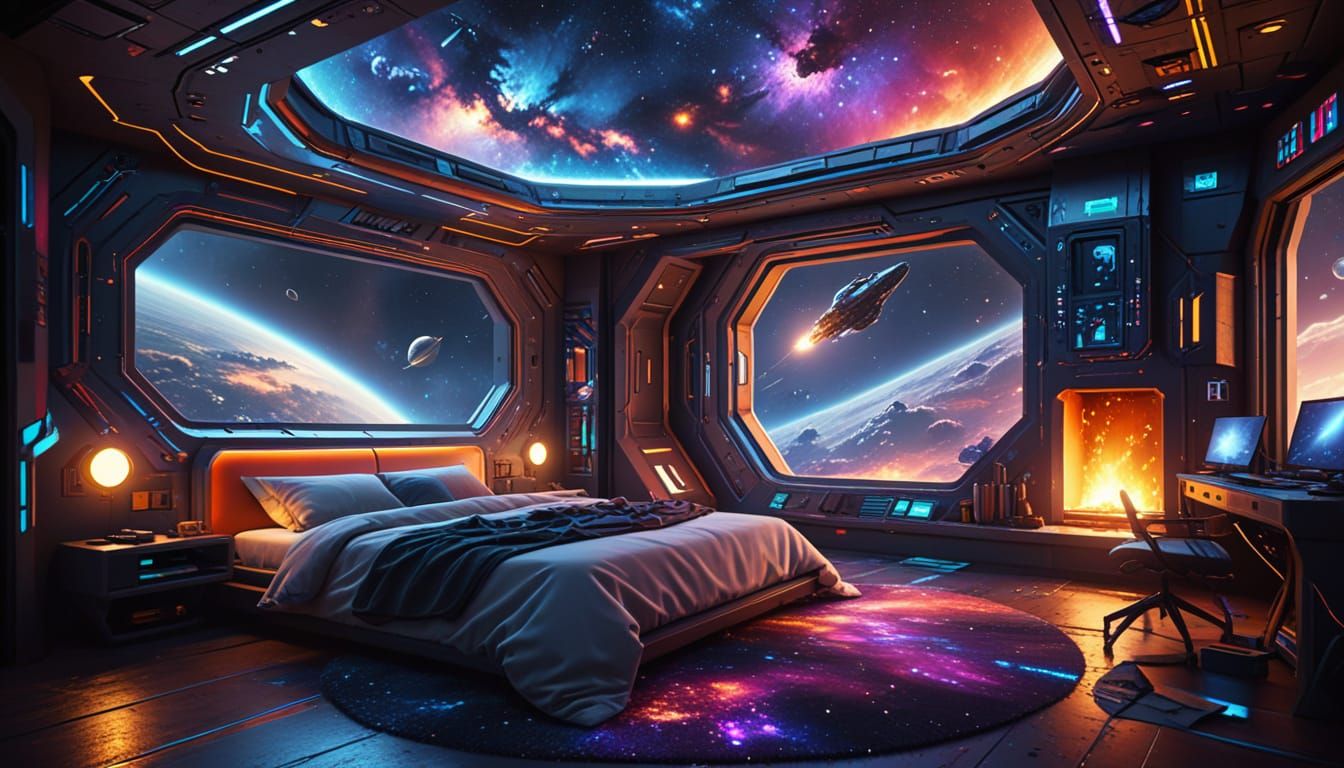 Cozy view into space