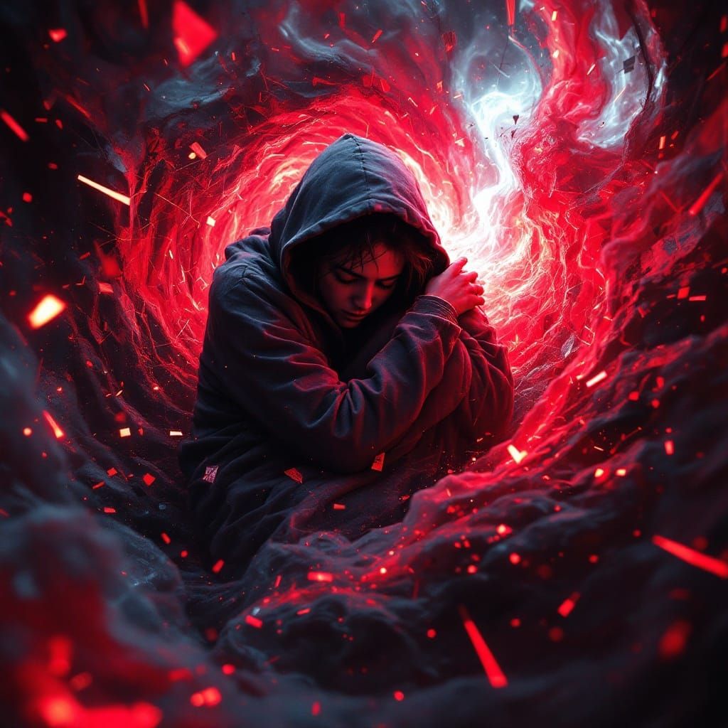 Sensory Overload: A Dystopian Vision of Burnout