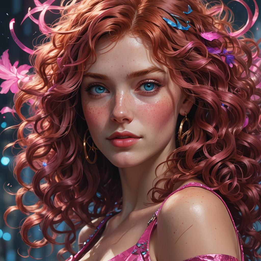 Rockstar Portrait with Dynamic Lighting