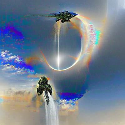 Radiant Halo of Light