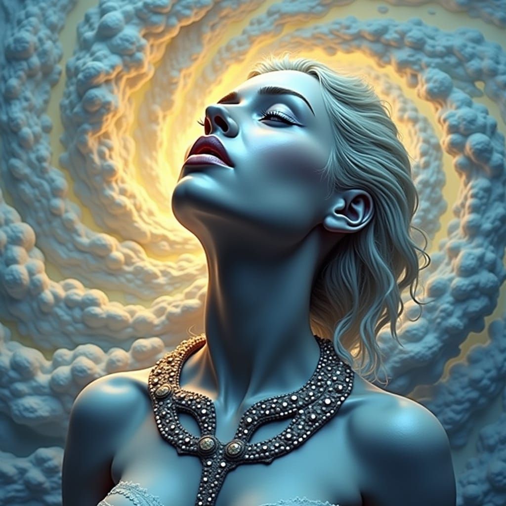 Abstract Mathematical Curves in Digital Art