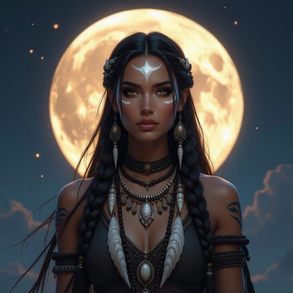 Moonlit Shaman of the Crescent Isles