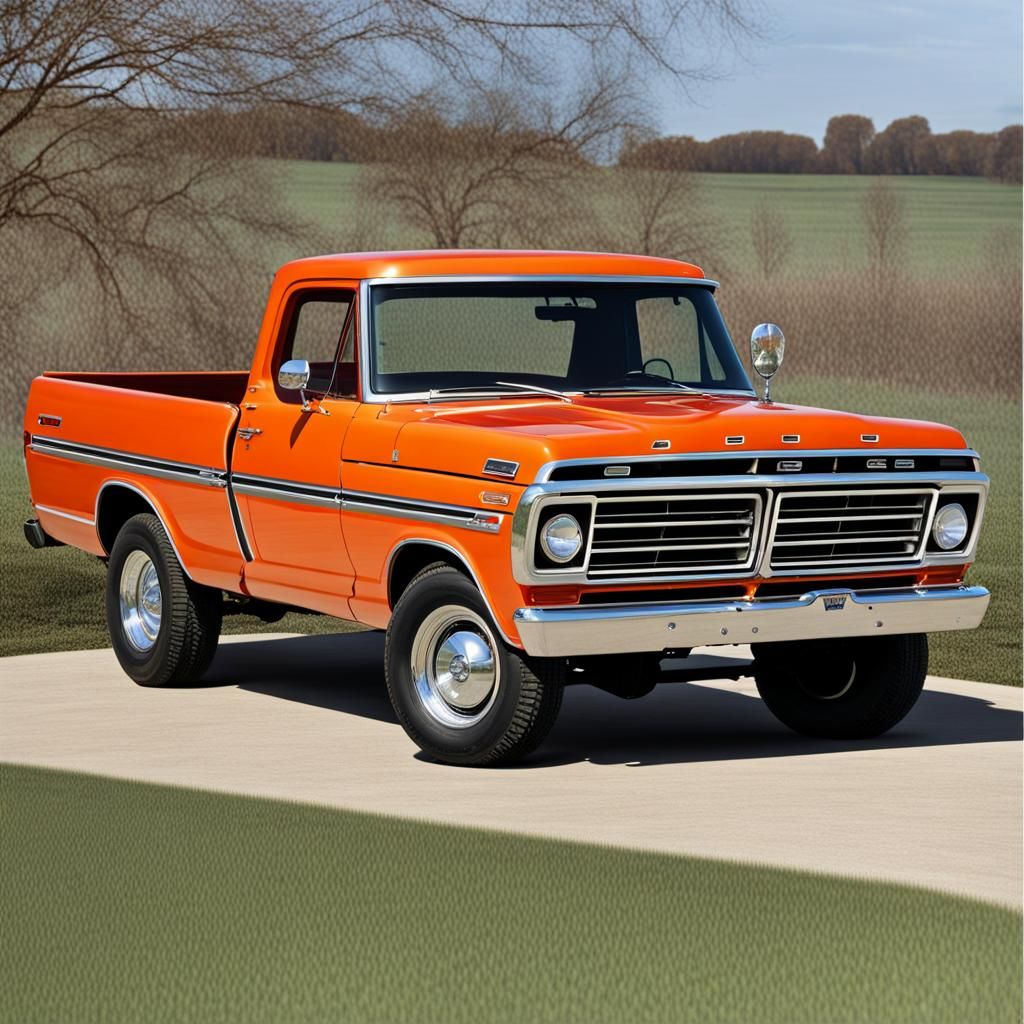 Vintage 1970 Ford Truck