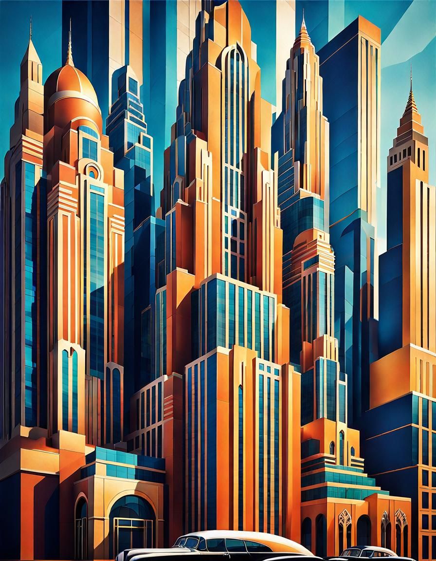 Skyscrapers of Art Deco
