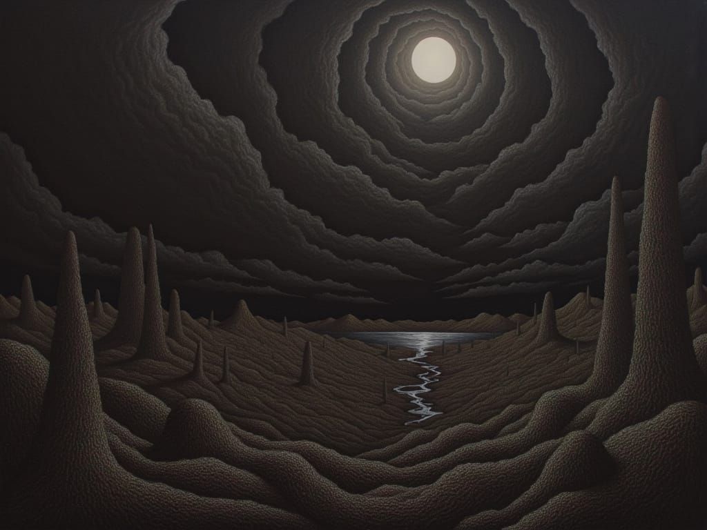 lovecraftian nightmare landscape