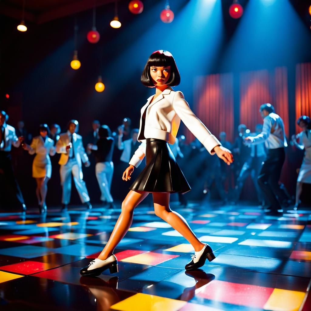 Mysterious Figures - Disney Pixar Mia Wallace