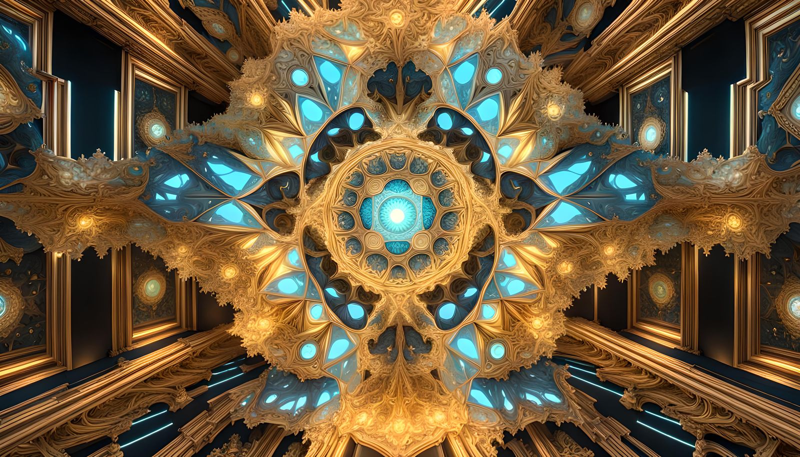 Infinite Expansion: Fractal Mirror Dimension in 8K