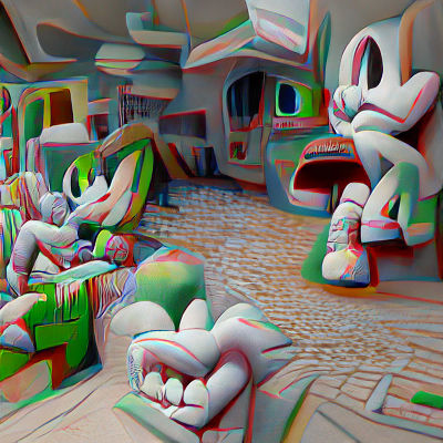 Abstract Depiction of Hellscape