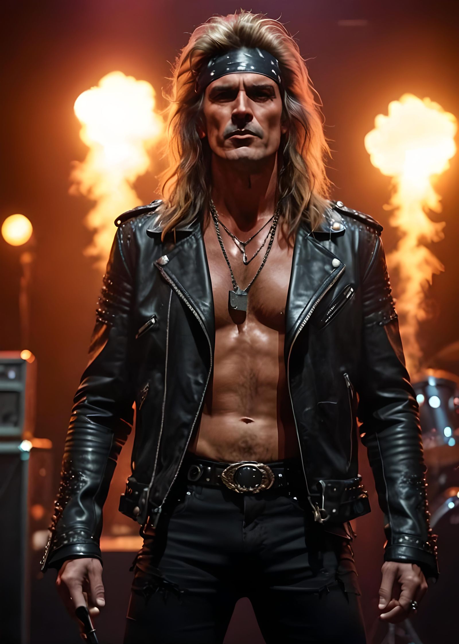 80s Rockstar Finneas Algernon