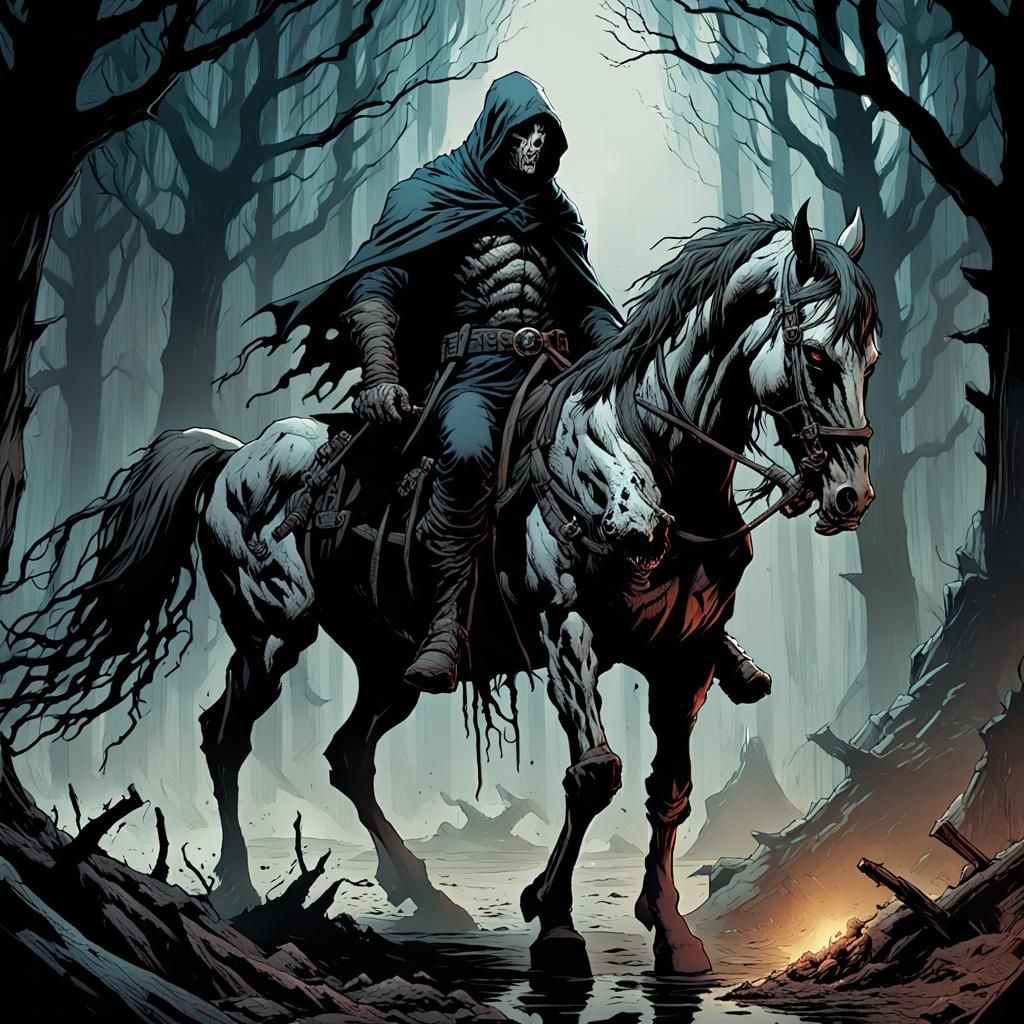 Death Rides: Dark Comic Book Art of the Apocalypse