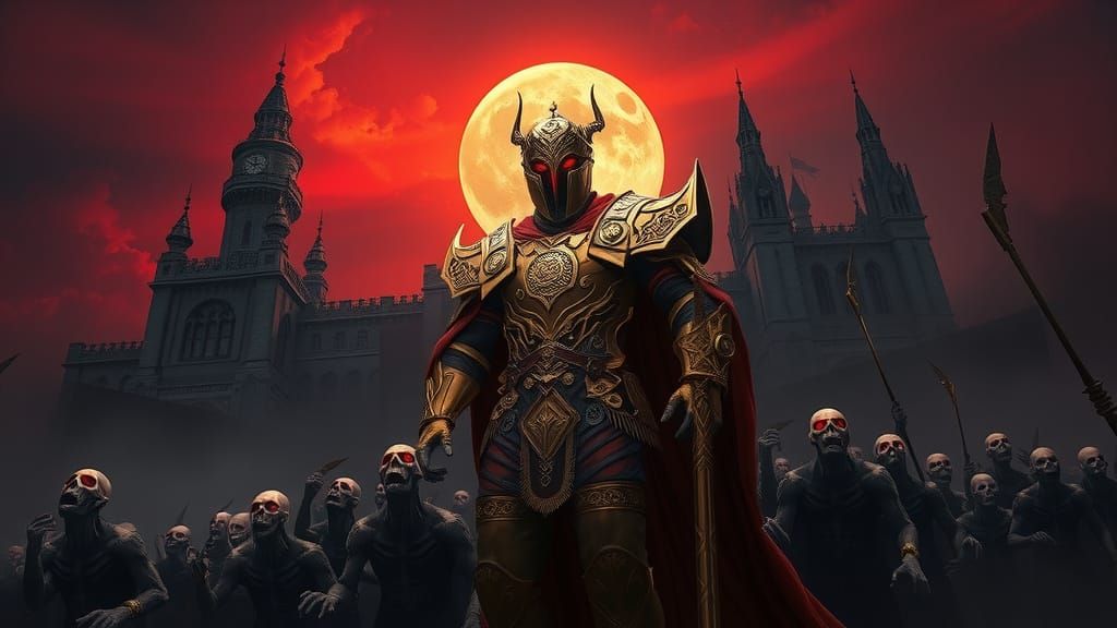 Eldlich the Dark Emperor in Gothic Splendor